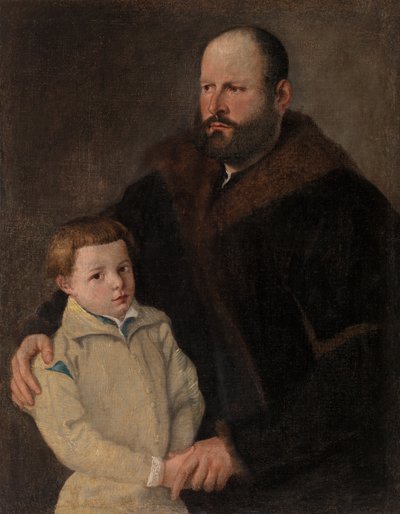 Homme et garçon - Tiziano Vecelli